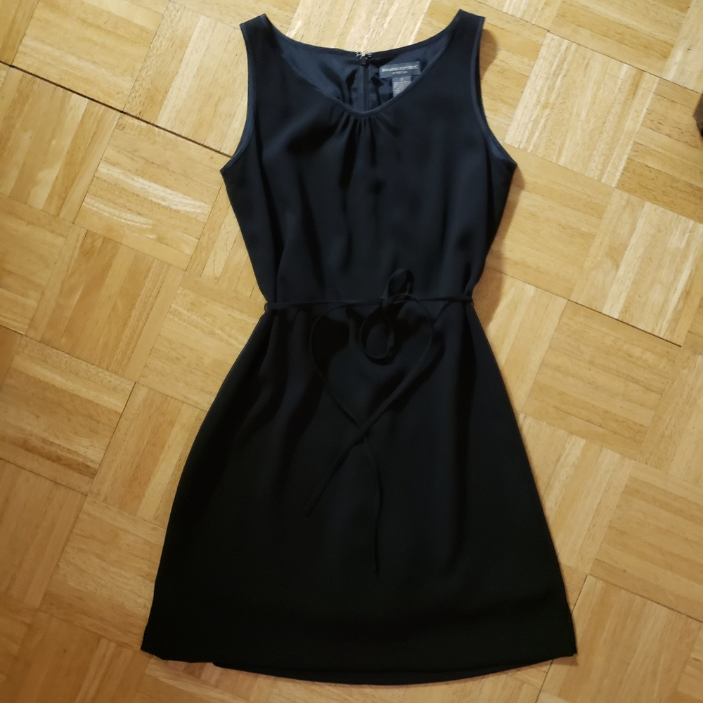 Banana Republic BLK Dress w\Skort Lining …